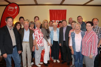 Rüdiger Weiß mit dem SPD-Ortsverein Bönen-Mitte