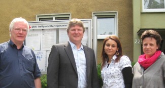 Beim Besuch des DRK-Treffpunktes in Herringen 