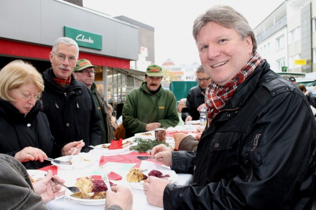 Die Gänsekeule hat offensichtlich gemundet!