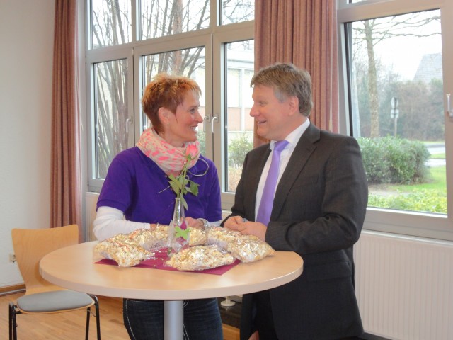 Rüdiger Weiß beim Internationalen Frauentag in Bergkamen